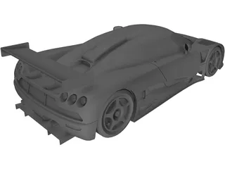 Koenigsegg CCGT 3D Model preview