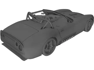 TVR Tuscan Challenge 3D Model preview