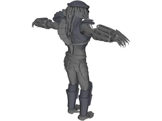 Predator 3D Model preview