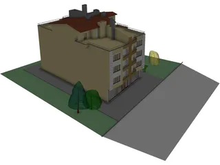 House 3D Model preview