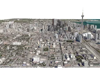 Toronto City 3D Model preview