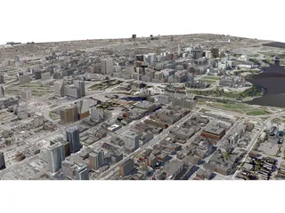 Ottawa City 3D Model preview