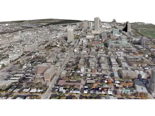 Quebec City 3D Model preview