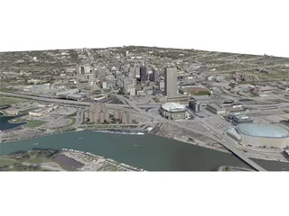 Buffalo City 3D Model preview