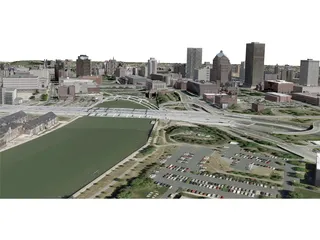 Rochester City 3D Model preview