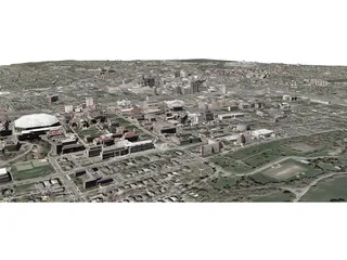 Syracuse City 3D Model preview