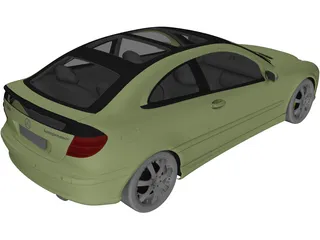 Mercedes-Benz Sport Coupe 3D Model preview