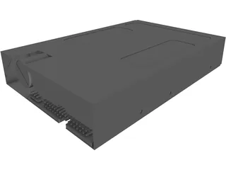 PC Floppy Disk Drive 3D Model preview