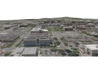 Salem City 3D Model preview