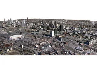 Atlanta City 3D Model preview