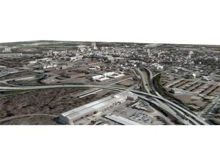 Savannah City 3D Model preview