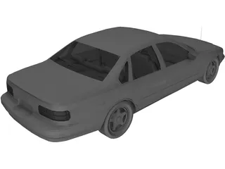 Chevrolet Impala SS (1995) 3D Model preview