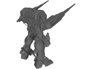 Gundam Centurion 3D Model preview
