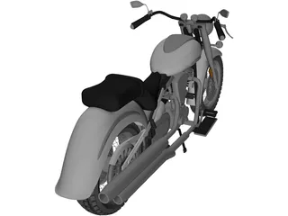 Yamaha FJ1100 (1979) 3D Model preview