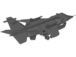 Jaguar GR1 3D Model preview