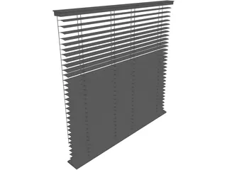 Blinds 3D Model preview