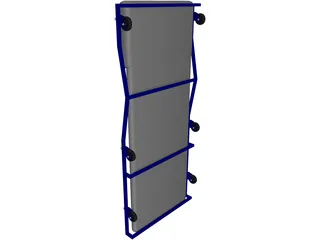 Garage Creeper 3D Model preview