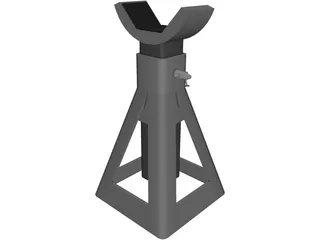 Jack Stand 3D Model preview