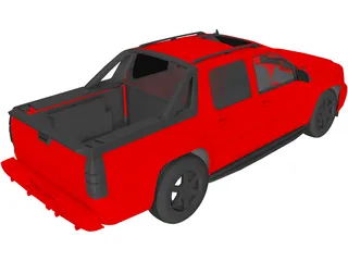 Chevrolet Avalanche (2008) 3D Model preview