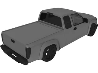Chevrolet Colorado (2008) 3D Model preview
