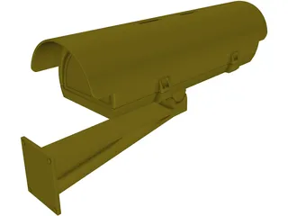 Surveillance Camera 3D Model preview