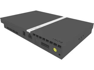 Sony Playstation 2 3D Model preview