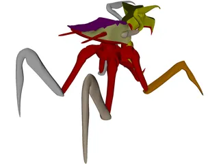 Starship Troopers Arachnid 3D Model preview