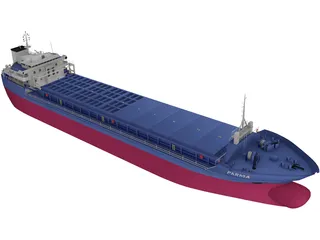 Parma Ship 3D Model preview