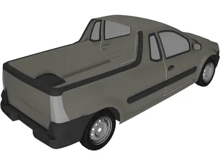 Renault/Dacia Pick-Up 3D Model preview