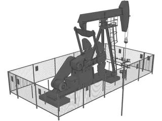 Jack Pump TECSA 3D Model preview