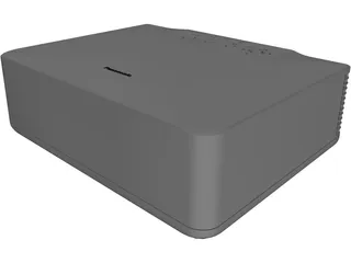 Panasonic Projector 3D Model preview