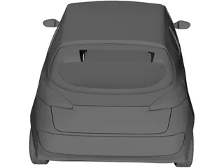 Mitsubishi Colt (2006) 3D Model preview