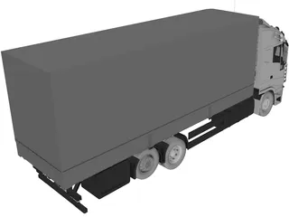 Iveco Stralis 3D Model preview