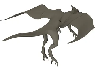 Dragon 3D Model preview