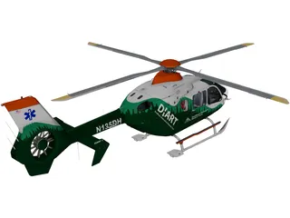 Eurocopter EC-135 3D Model preview
