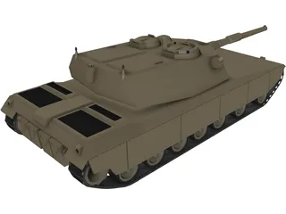 Gryphon Tank 3D Model preview