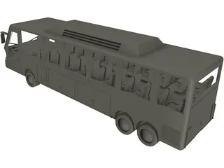 Bus 3D Model preview