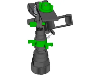 Sprinkler 3D Model preview
