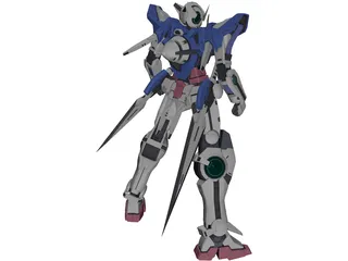 Gundam 3D Model preview