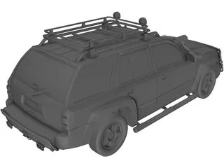 Chevrolet Blazer [Tuned] 3D Model preview