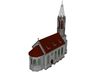 Church 3D Model preview