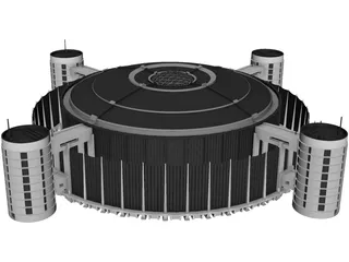 Building 3D Model preview