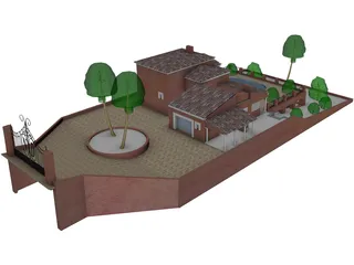 House 3D Model preview