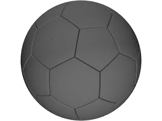 Soccer Ball 3D Model preview