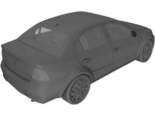 Volkswagen Voyage Comfortline 3D Model preview
