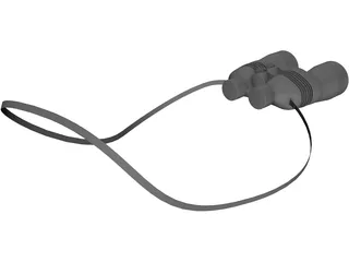 Binoculars 3D Model preview