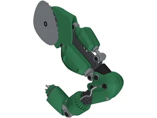 Robot Arm 3D Model preview