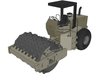 Compactor 3D Model preview