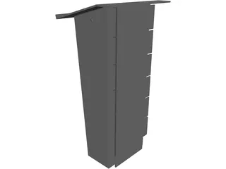 Pulpit 3D Model preview