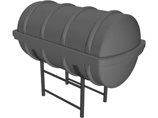 Life Raft 3D Model preview
